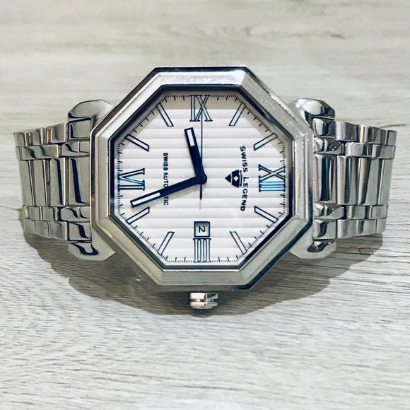 Swiss Legend Other - Swiss Legend Octagon Silver Men’s Watch